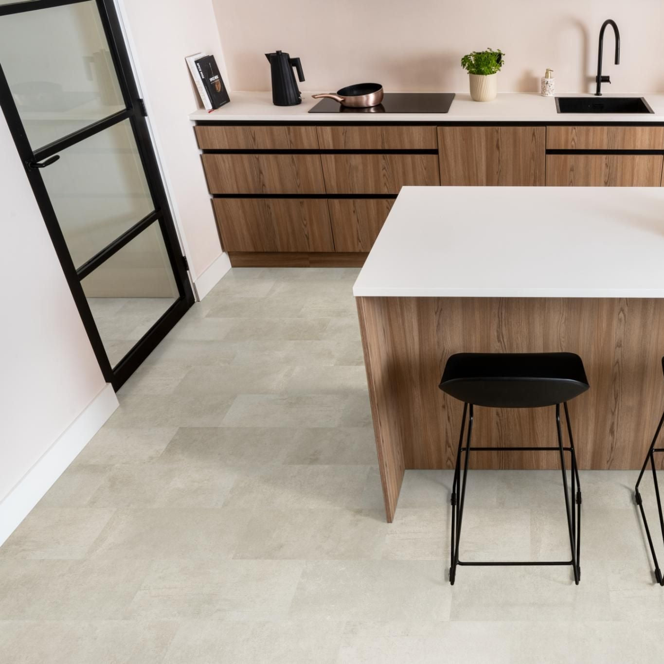 Ambiant - Expression Aqua Tegel Grijs Bruin