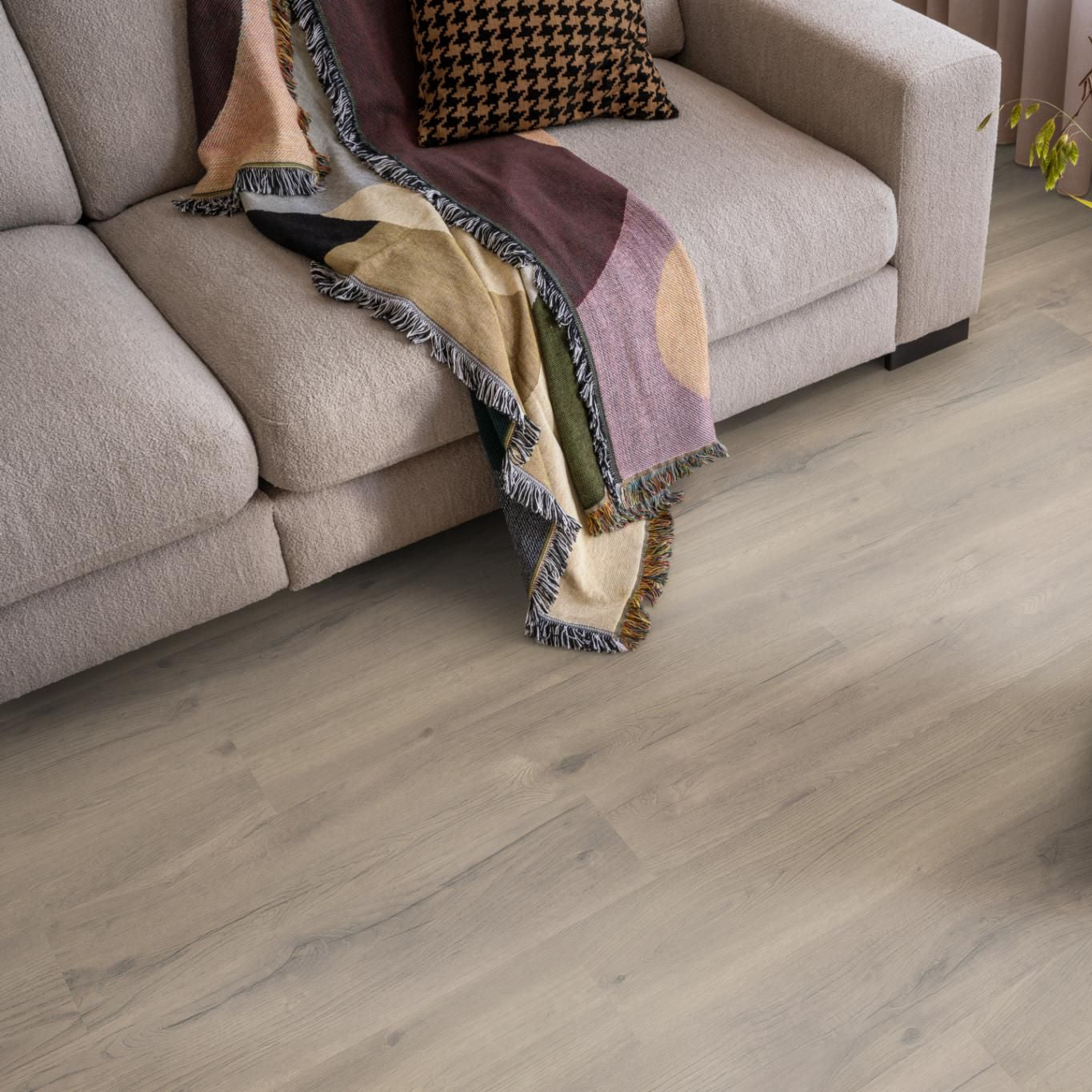 Ambiant - Ingelstad Plank Donkergrijs Eiken