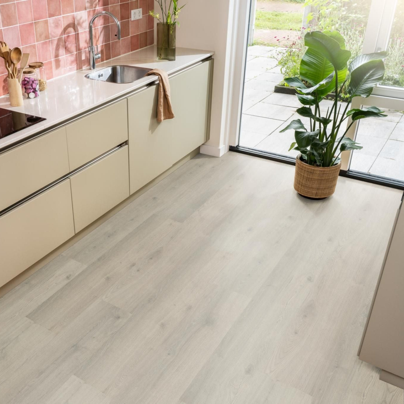 Ambiant - Aachen Plank Grijsbeige Eiken