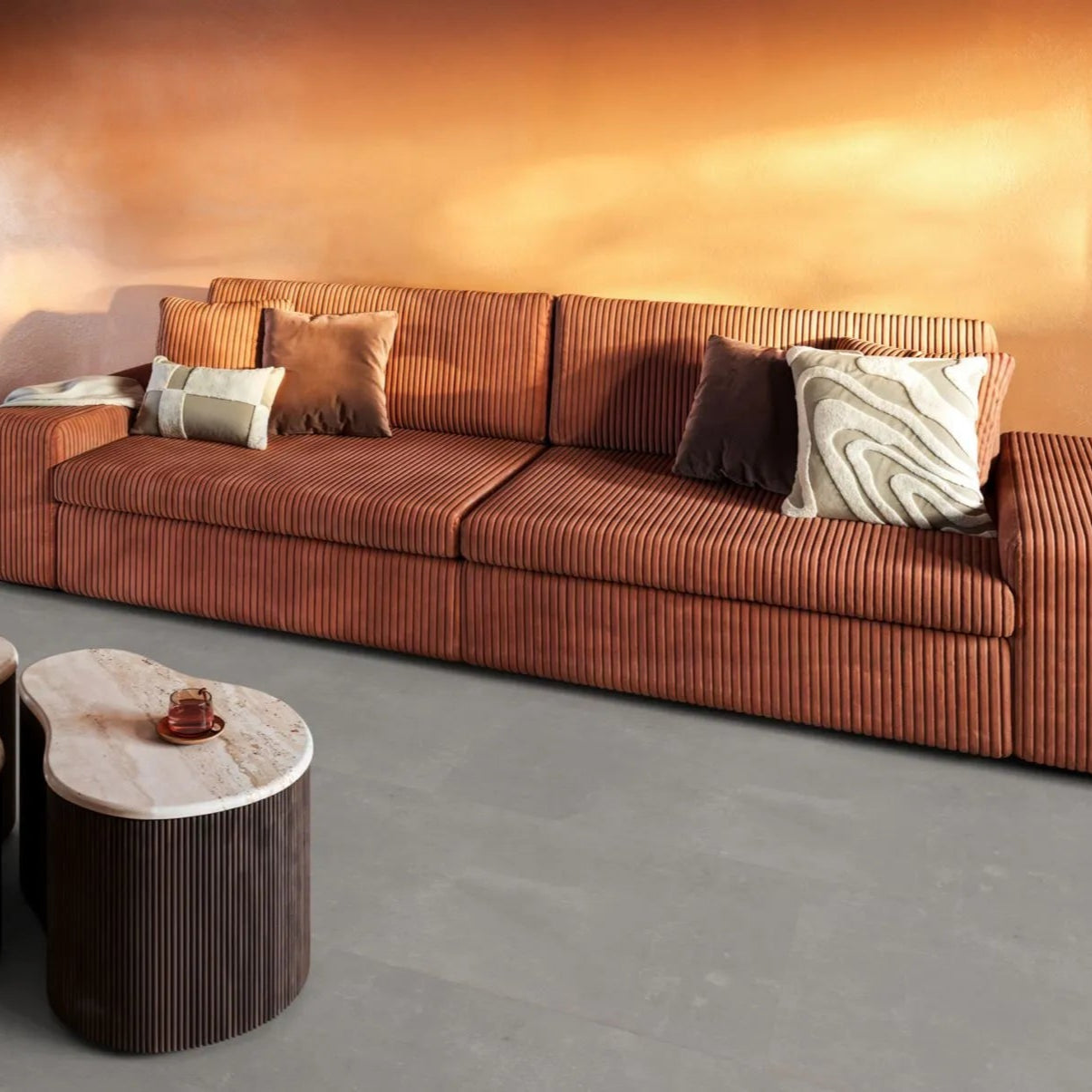 Floorlife - Westminister Tegel Light Grey Dryback (Plak)