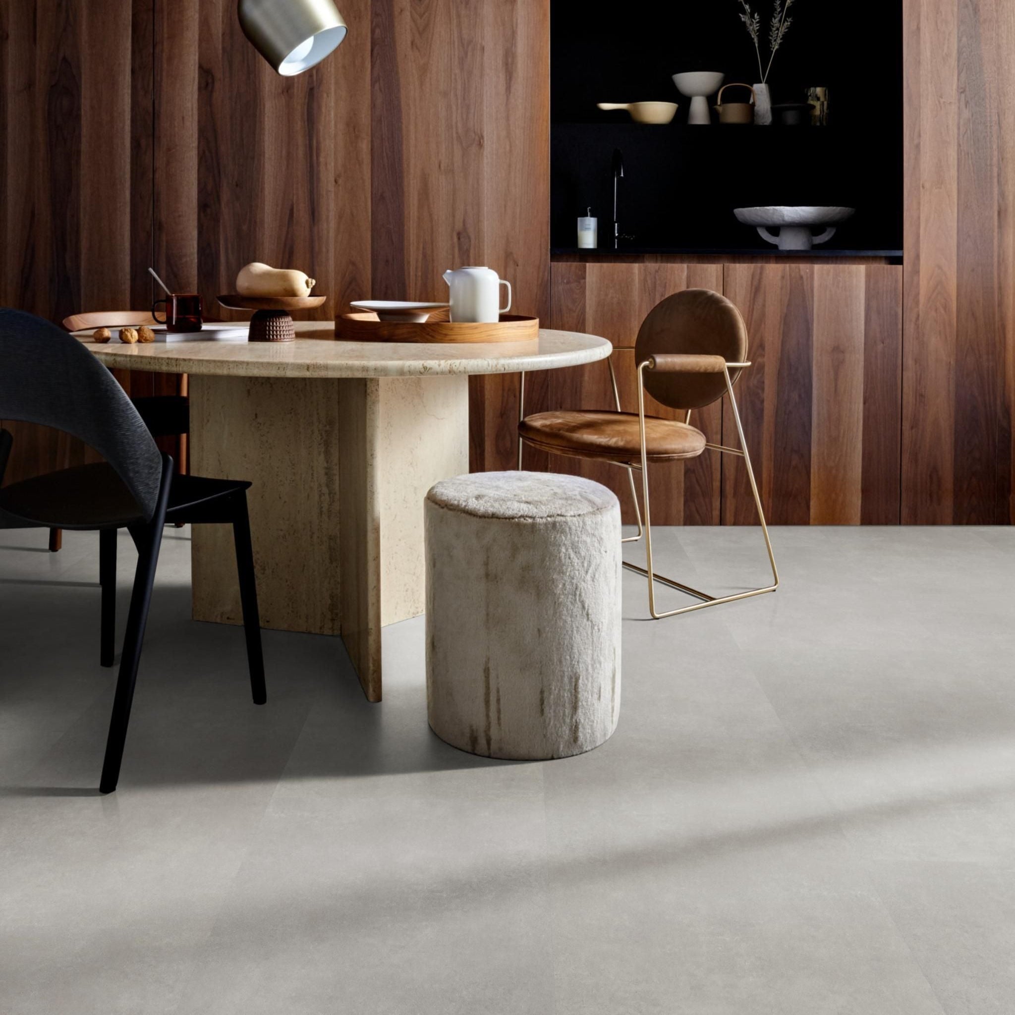 Floorlife - Basic Tegel Light Grey Dryback (Plak)