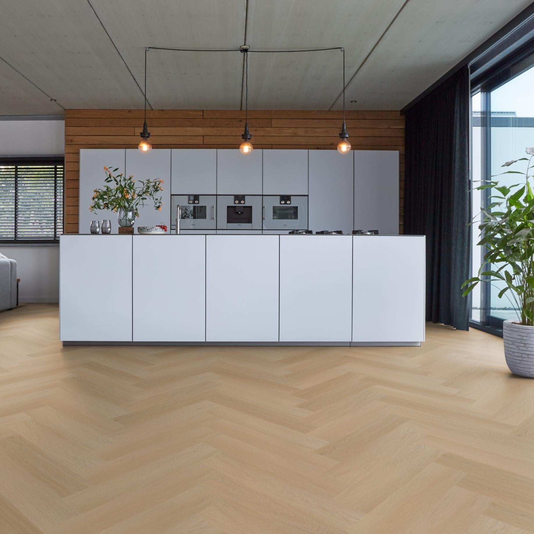 Floorlife - YUP Fulham Dryback Visgraat Natural oak