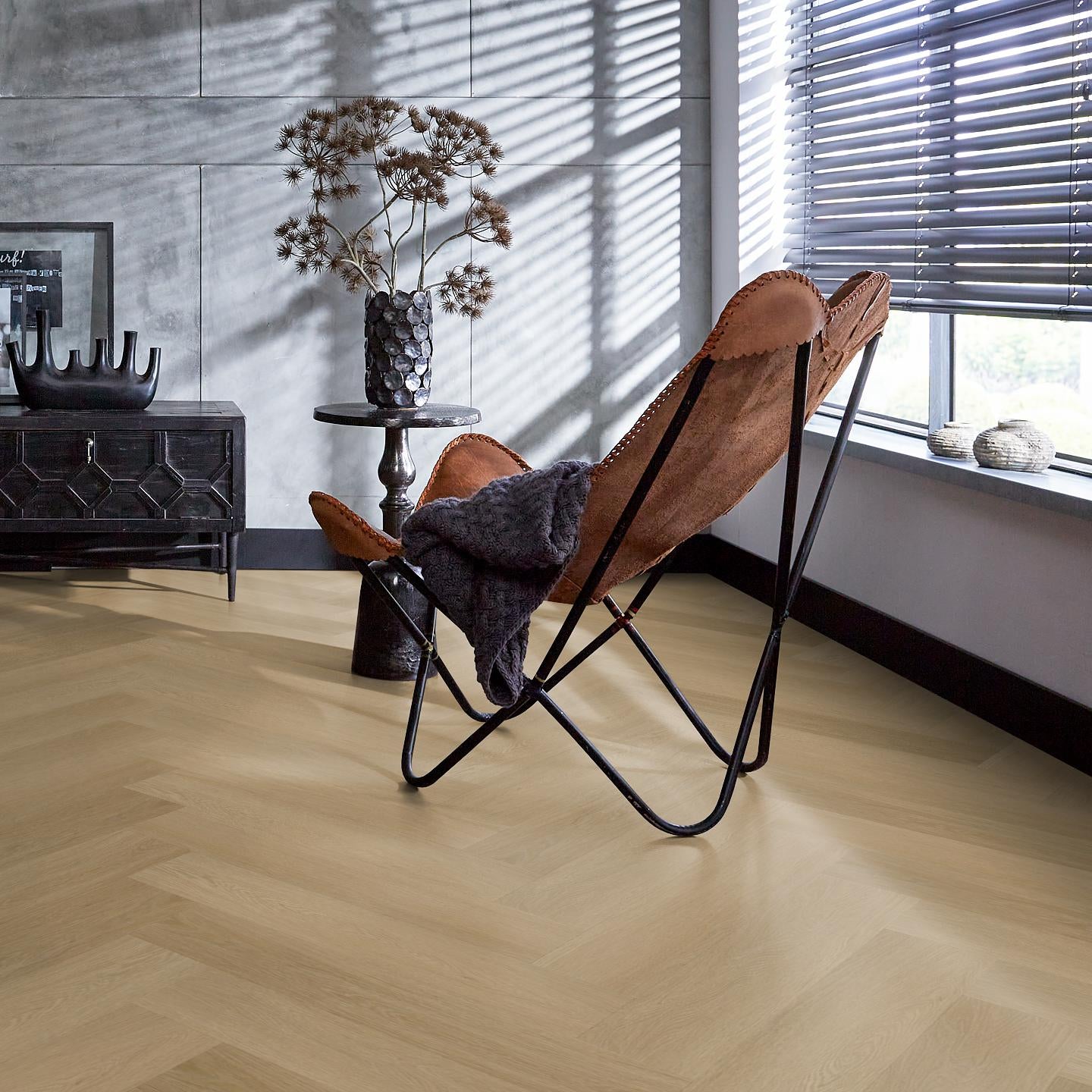 Floorlife - YUP Fulham Dryback Visgraat Warm Oak