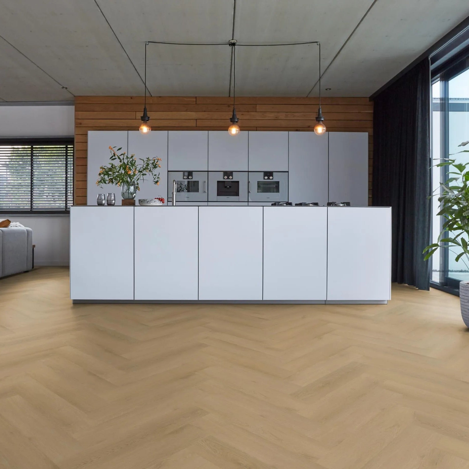 Floorlife - YUP Merton Visgraat Light Oak Dryback (Plak)