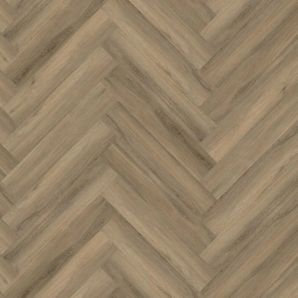Floorlife - YUP Visgraat Light Brown Dryback (Plak)
