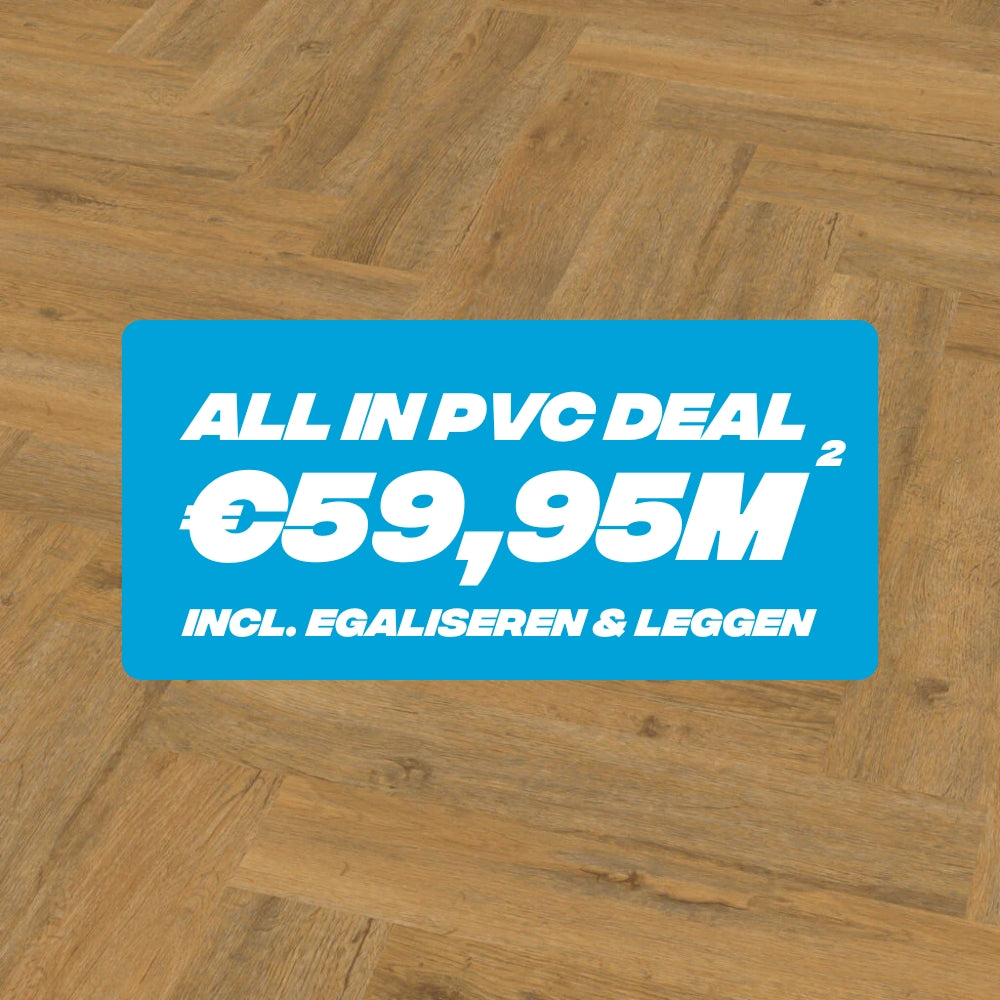 All In Deal - Royal Oak Natural Dryback Visgraat (Plak)