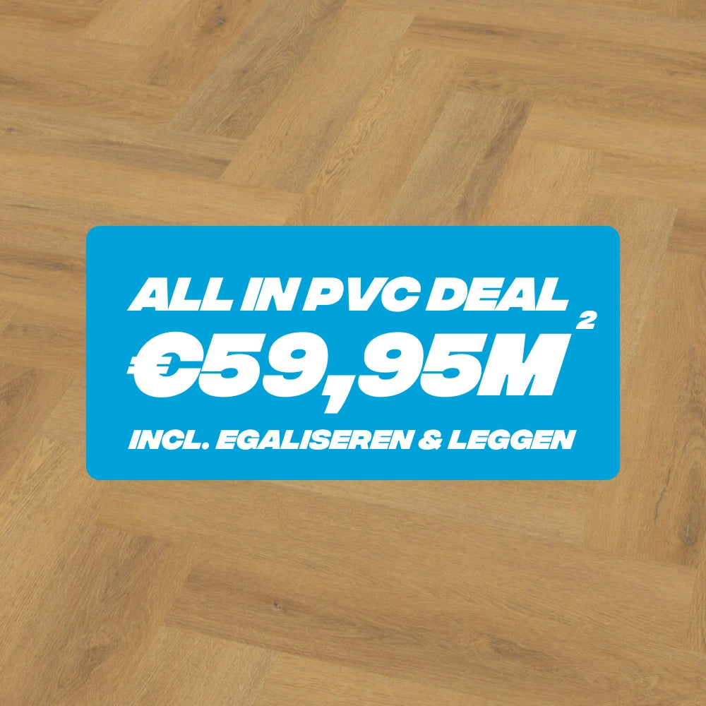 All In Deal - Fine Oak Amber Dryback Visgraat (Plak)