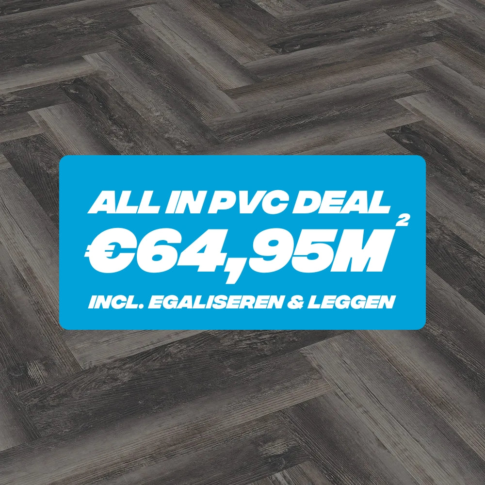 All In Deal - Smoked Pine Black Dryback Visgraat (Plak)