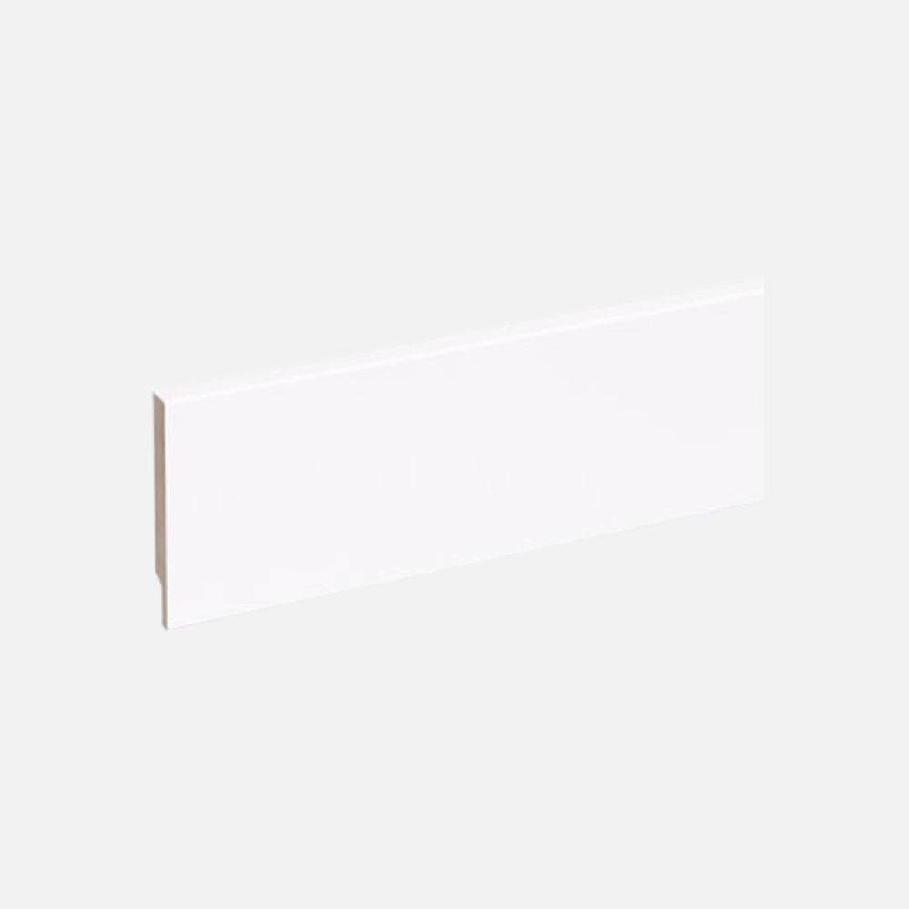 Stijlplint Blok Wit Gelakt 15X80X2440mm