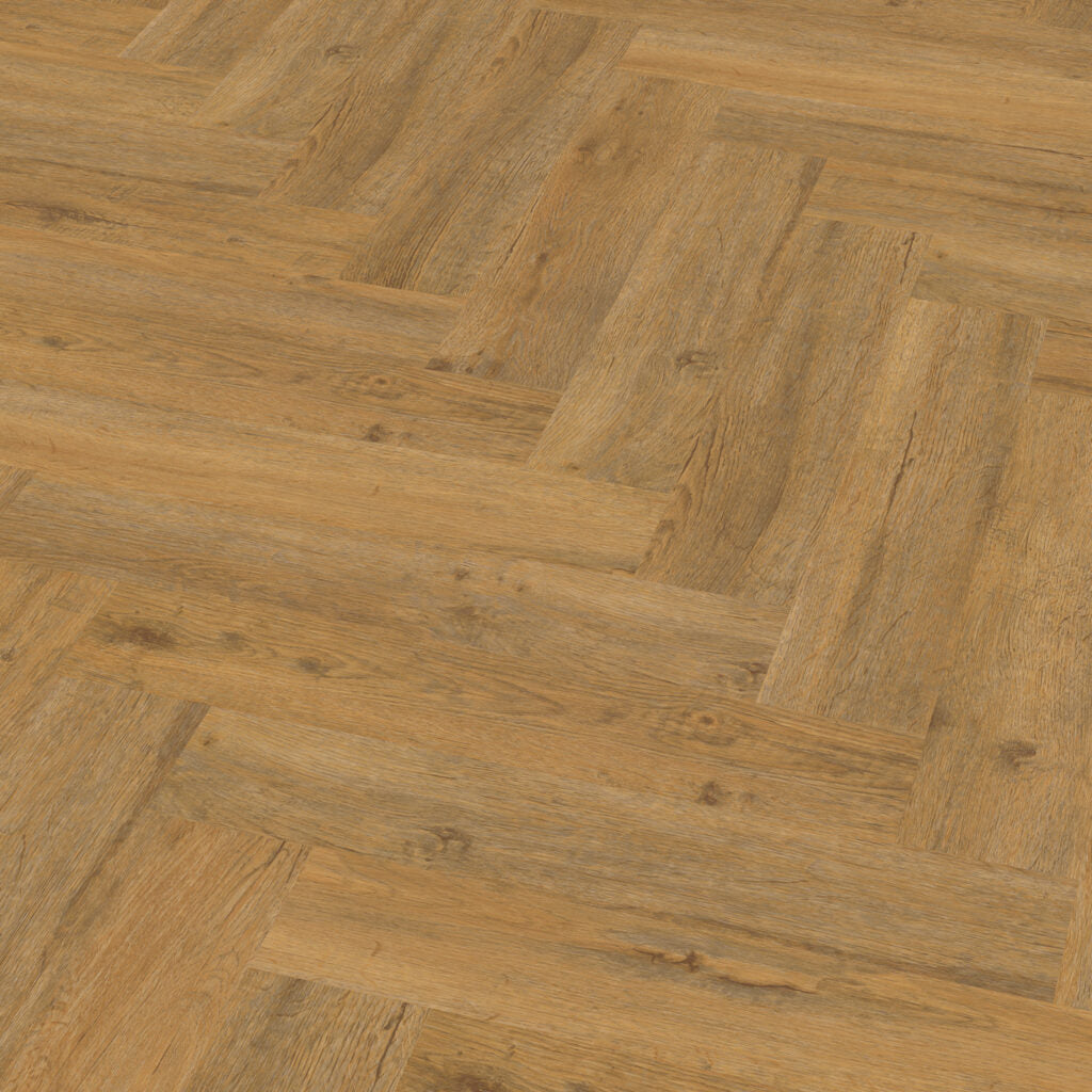 LS Flooring - Royal Oak Natural Dryback Visgraat (Plak)