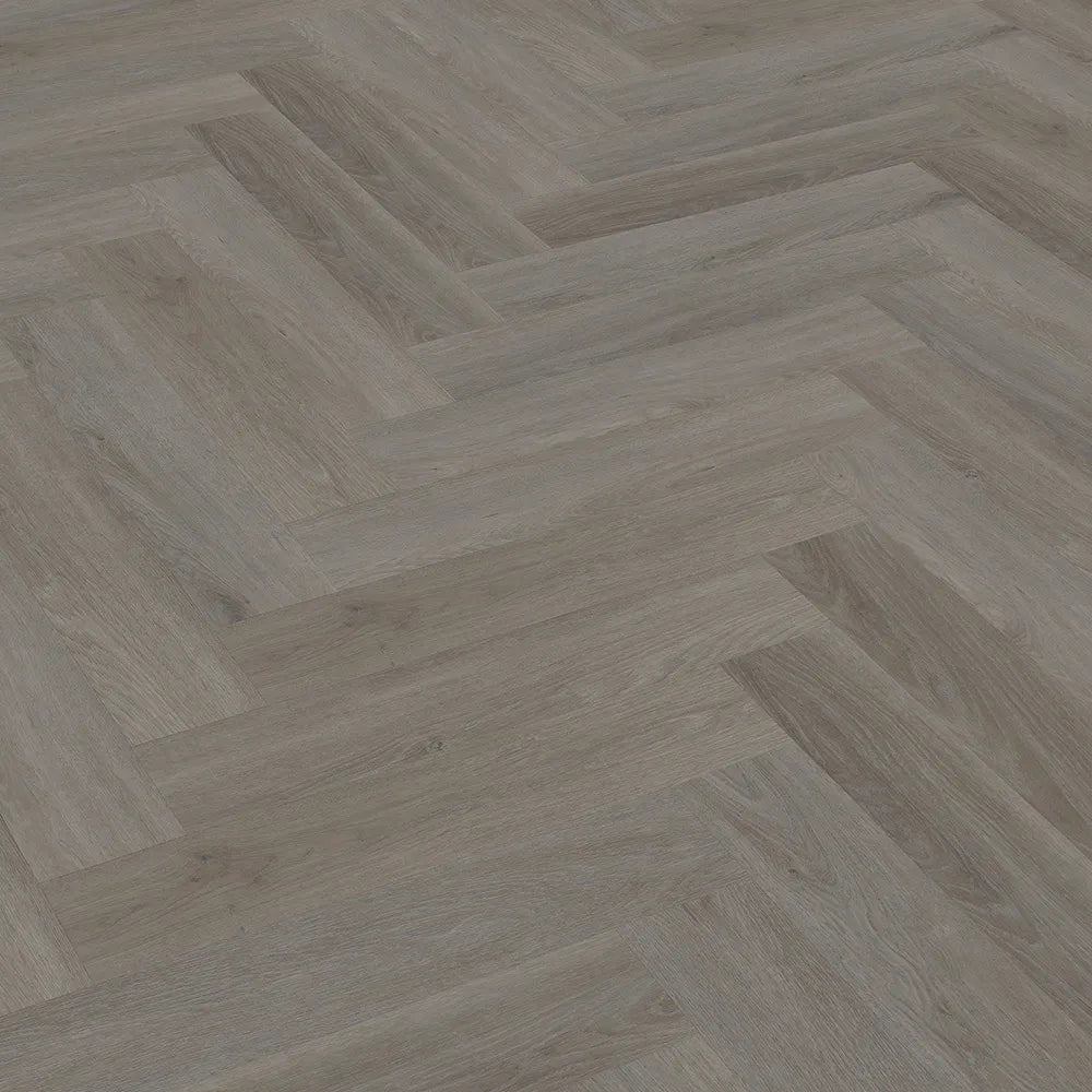 LS Flooring - English Oak Taupe Dryback Visgraat (Plak)