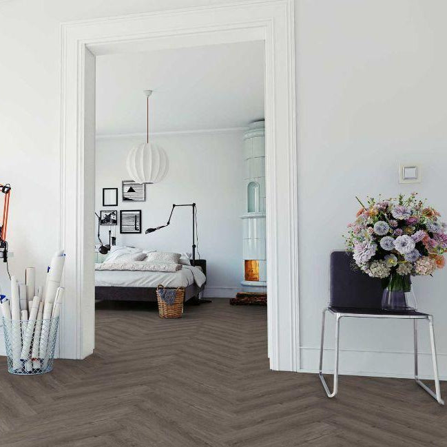 All In Deal - Manor Oak Natural Dark Dryback Visgraat (Plak)