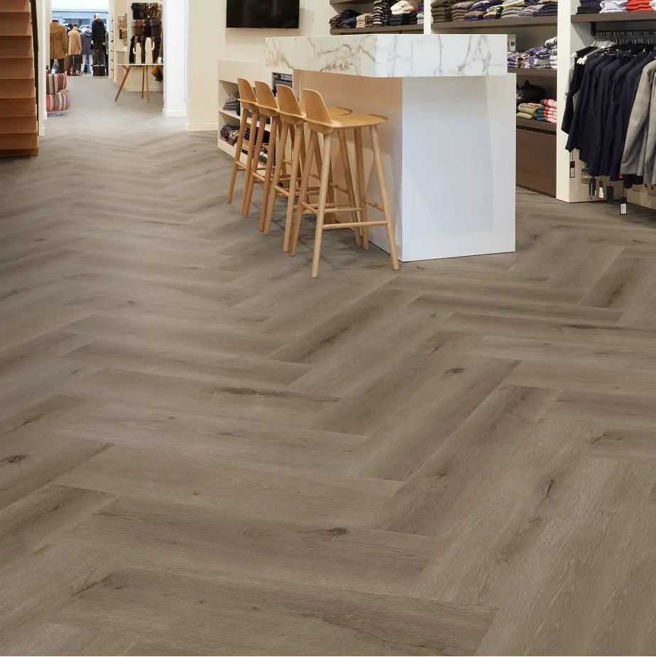 Coretec - 50 LVRH Texas Oak Dark Click Visgraat