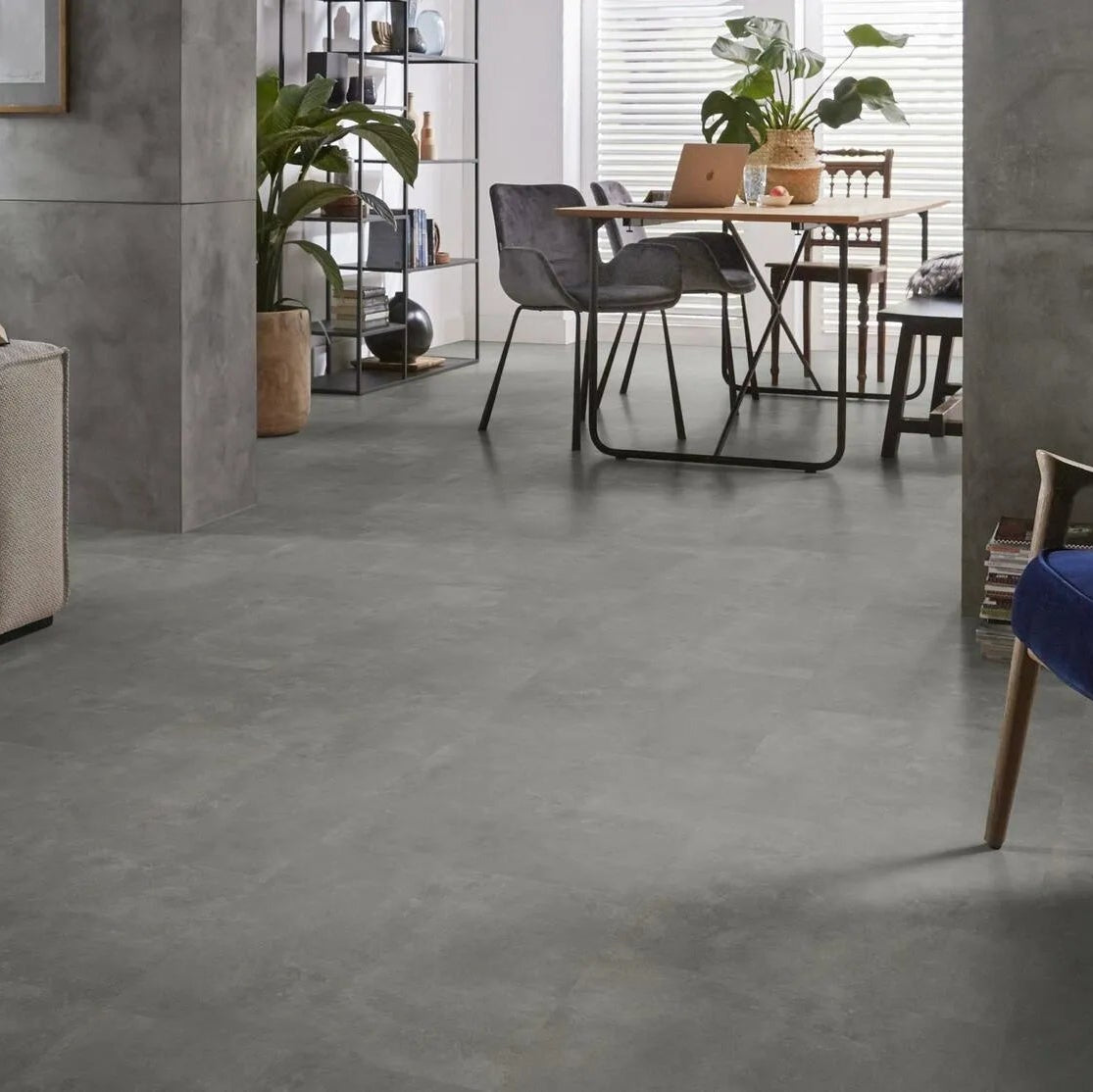 Floorlife - Victoria Tegel Grey Dryback (Plak)