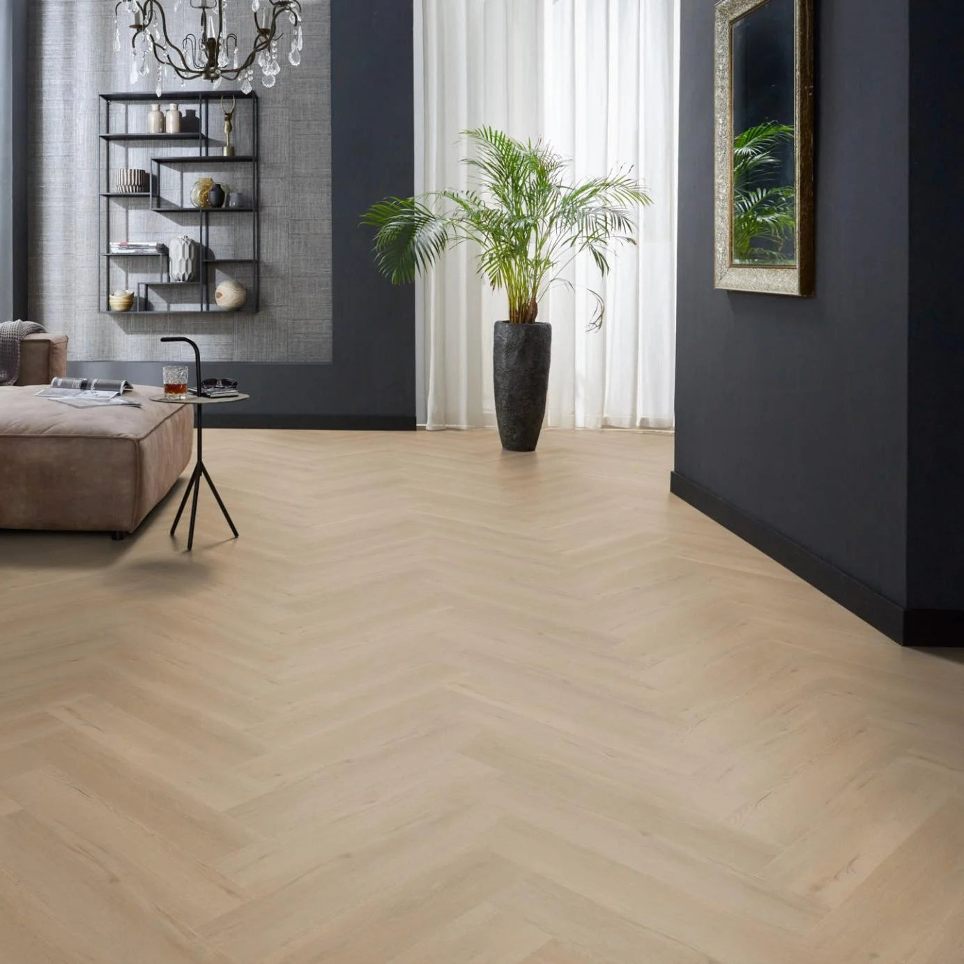 Floorlife - YUP Leyton Dryback Visgraat Beige