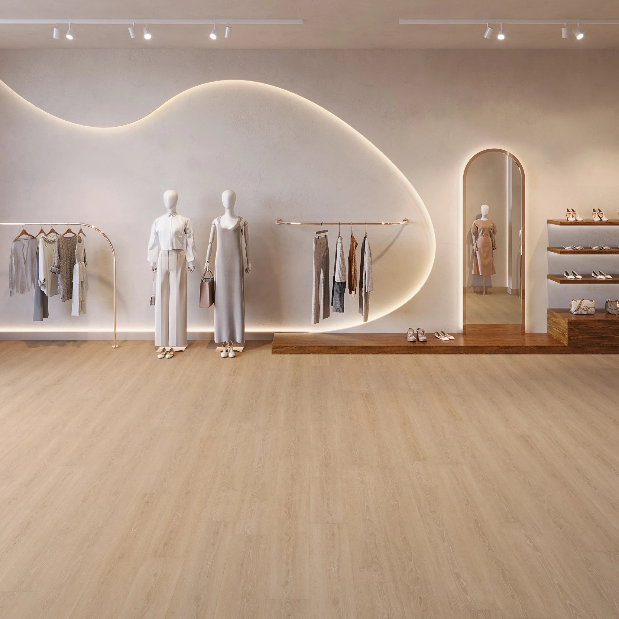 Joka - LVT Beige Eiken Plank Dryback (Plak)