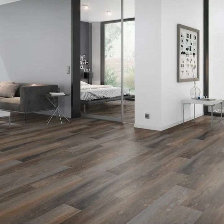 LS Flooring - Smoked Pine Brown Click Plank