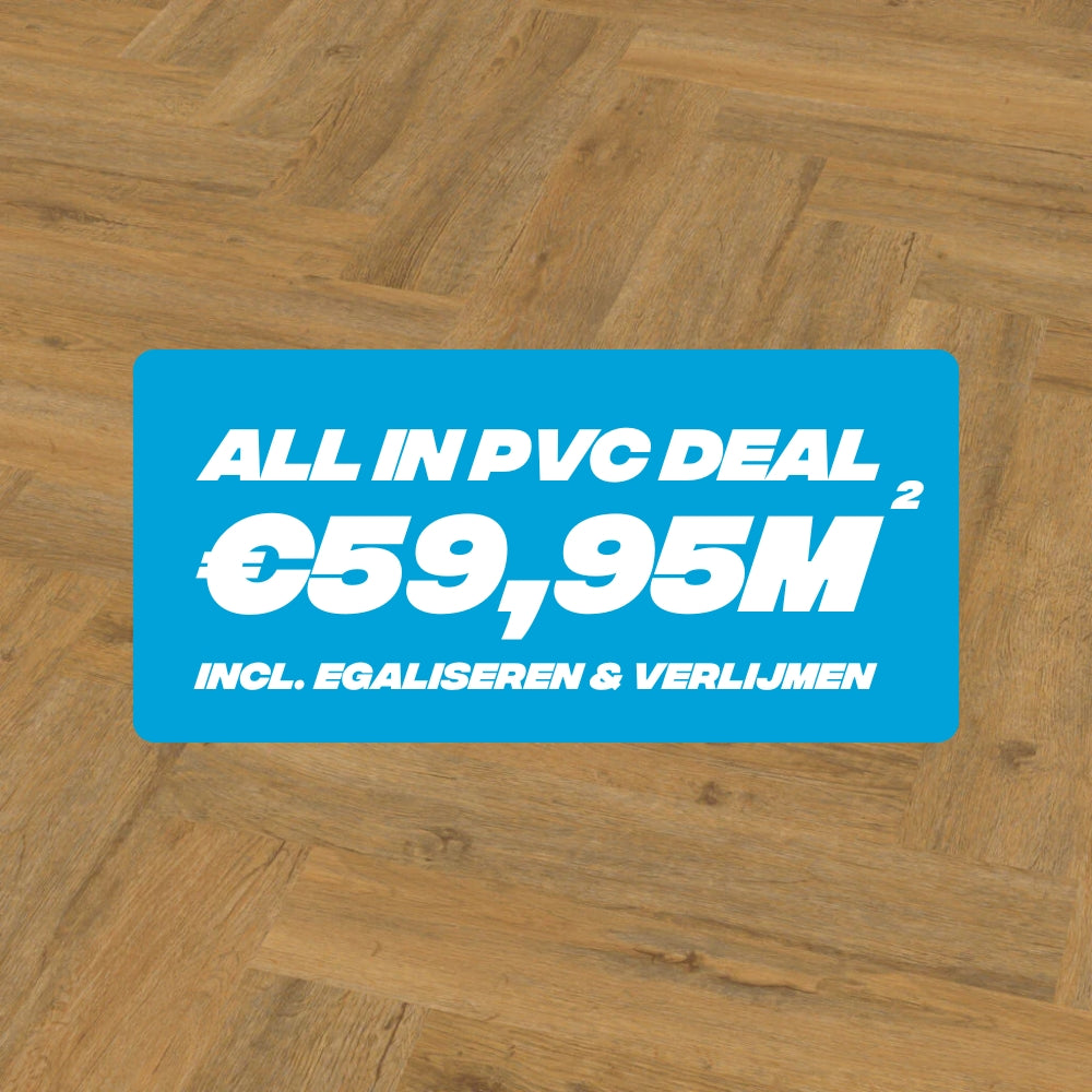 All In Deal - Royal Oak Natural Dryback Visgraat (Plak)