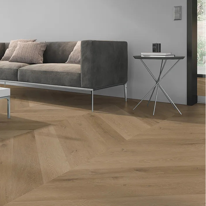 LS Flooring - Prestige Oak Light Amber Hongaarse Punt Dryback (Plak)