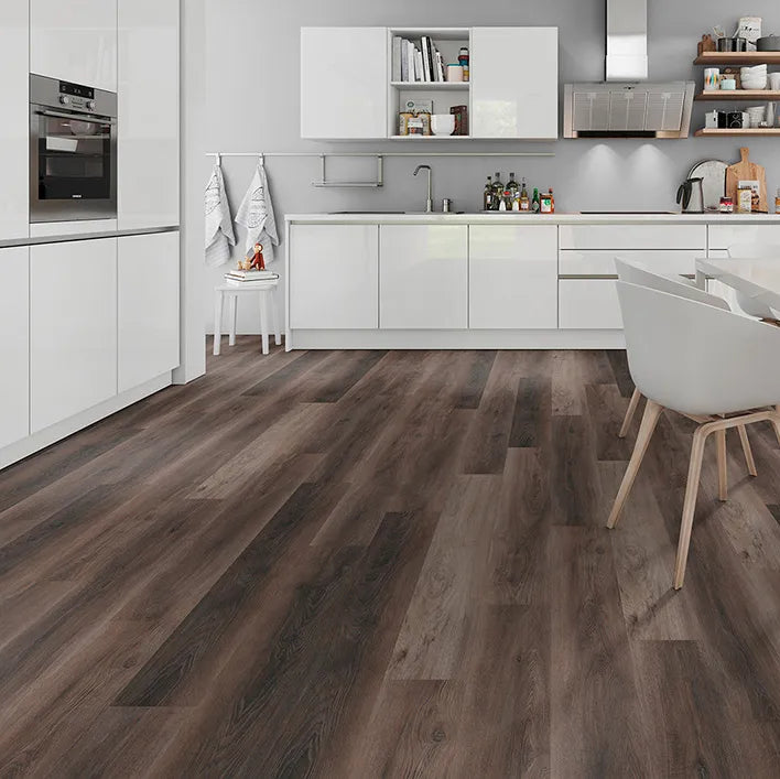 LS Flooring - Walnut Dark Brown Click Plank