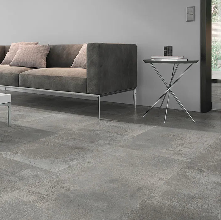 LS Flooring - Oxyde Light Grey Click Tegel